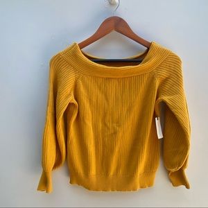 Anthropologie Moth | Knit Long Sleeve Sweatshirt S